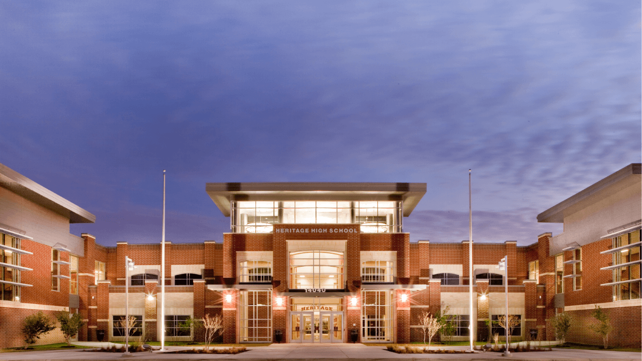 Background for Heritage High School