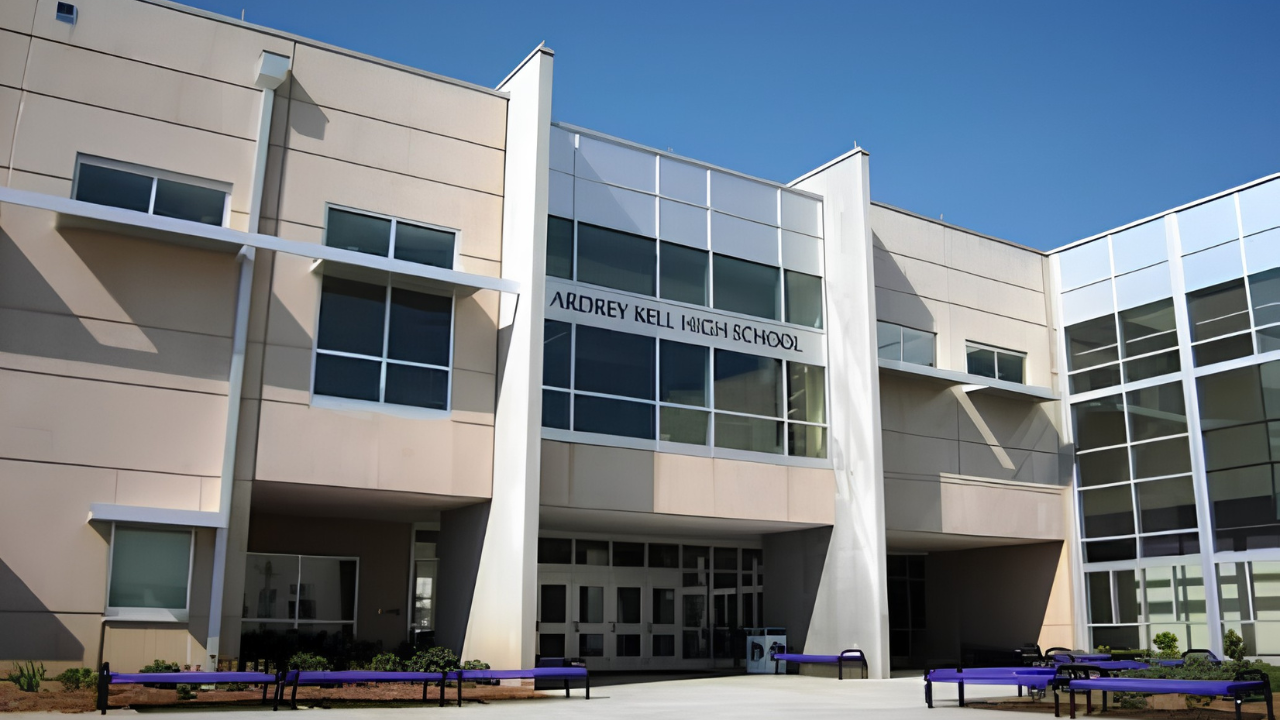 Background for Ardrey Kell High School