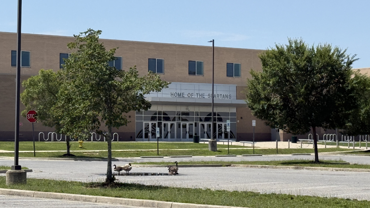Background for St. Charles High School