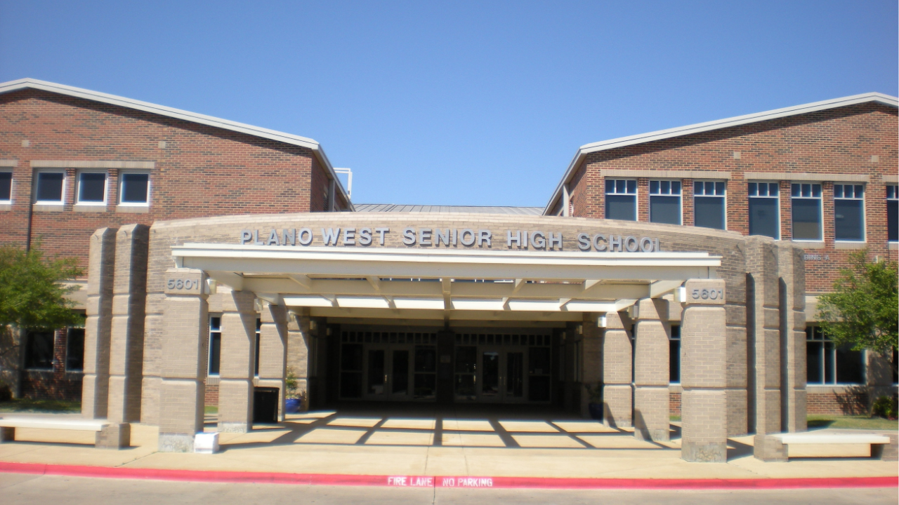 Background for Plano West Senior High School